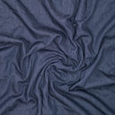Fibre Mood – Tissu Denim en Coton Bio et Chanvre "Frankie" Couleur Bleu Marine - 10 cm