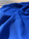 My Dress Made – Tissu Crêpe de Viscose Uni Bleu Klein - 10 cm