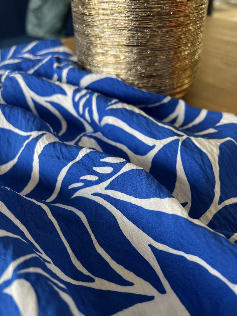My Dress Made – Tissu Viscose Satiné et Texturé "Maera" - 10 cm