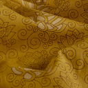 Sélection Coup de coudre – Tissu Batik de Coton « Esprit de Lotus » Ocre - 10 cm