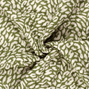 Sélection Coup de coudre – Tissu Voile de Coton Matelassé « Léopard » Kaki  - 10 cm