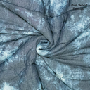 Fibre Mood – Tissu Matelassé « Elma » Couleur Jean Tie ans Dye - 10 cm