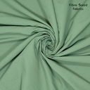 Fibre Mood – Tissu Nylon Imperméable pour Vêtements de Sport et Plein Air « Ash » – Uni Vert - 10 cm