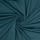 Fibre Mood – Tissu Jersey de Bambou « Dymar » Uni Couleur Bleu Pétrole - 10 cm
