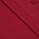 Fibre Mood - Tissu Popeline de Coton Lavé "Elva" Uni Couleur Bordeaux - 10 cm