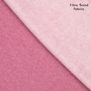 Fibre Mood – Tissu Sweat Molletonné En Coton Bio "Leni" Uni Couleur Prune - 10 cm