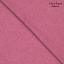 Fibre Mood – Tissu Jersey Bord-Cotes Uni Couleur Prune - 10 cm