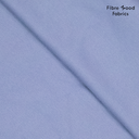 Fibre Mood – Tissu Jersey Bord-Cotes Uni Couleur Bleu Lavande - 10 cm