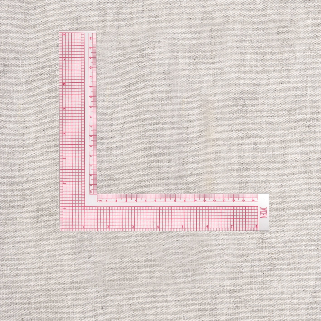 [731U] Règle L angle droit 16 cm