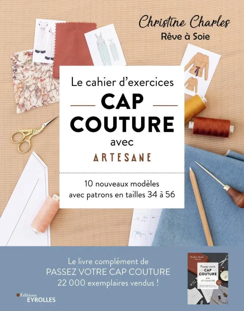 Christine Charles – Le Cahier d’Exercices CAP Couture avec Artesane