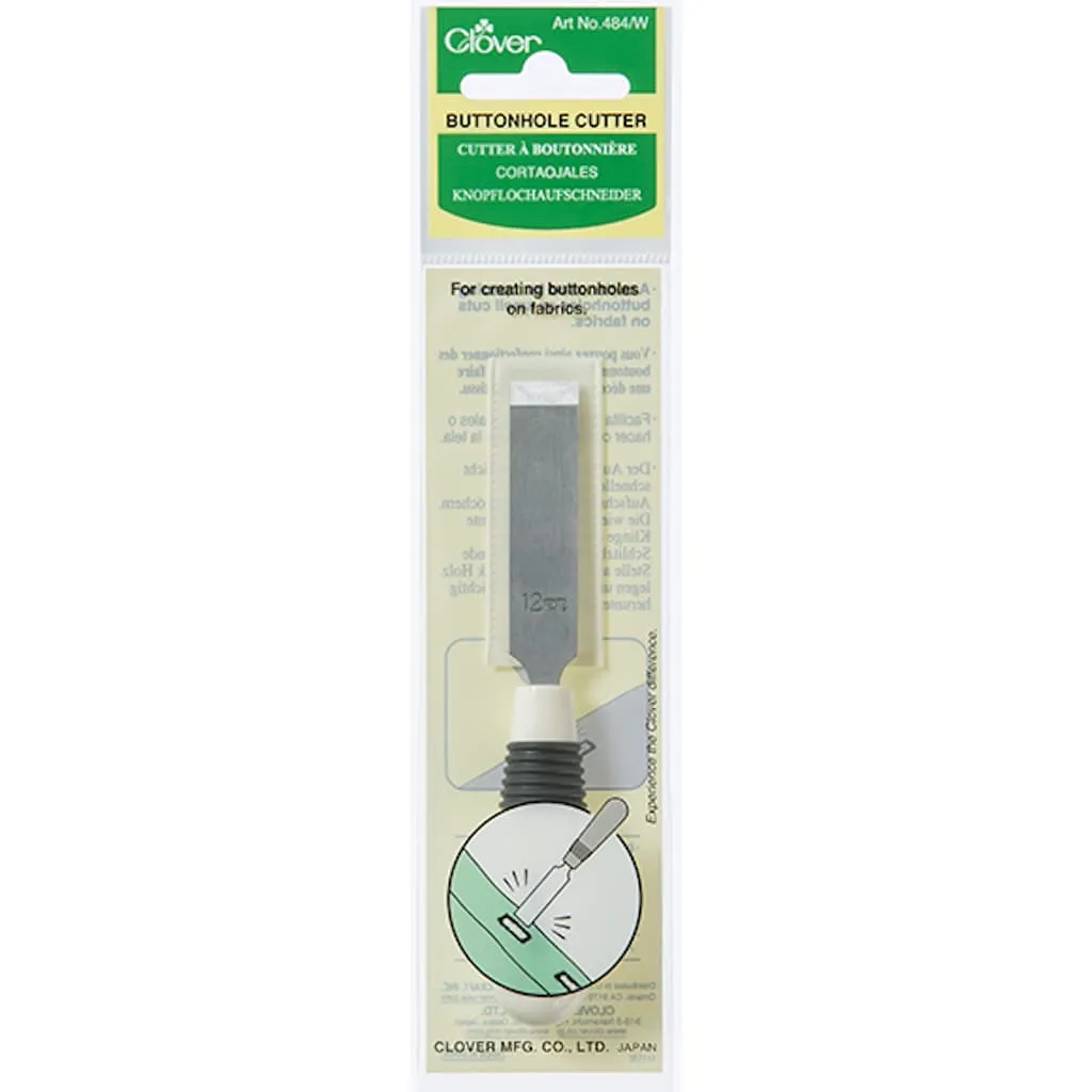 [484 W] Clover - Cutter pour Boutonnières (12 mm)