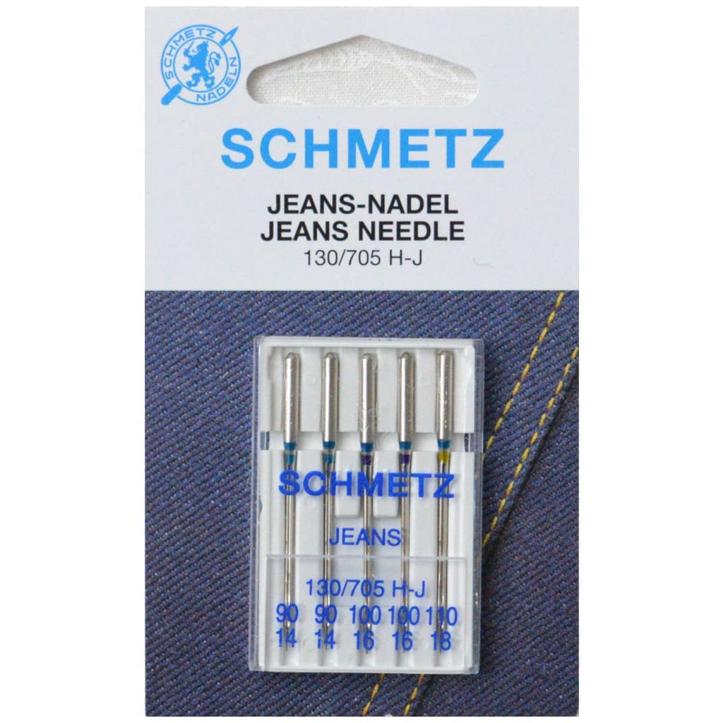 [130/705HJ-VWS-B] Schmetz - Set 5 Aiguilles Jeans Denim Assorties